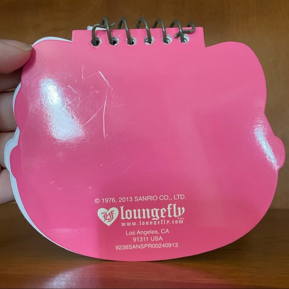 Sale 3 for $10 - Loungfly x Hello Kitty Spiral Notepad - Picture 4 of 7